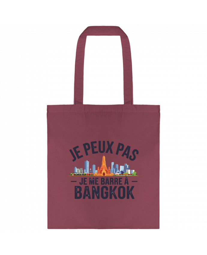 Tote-bag je peux pas je me barre à Bangkok par bwilfy