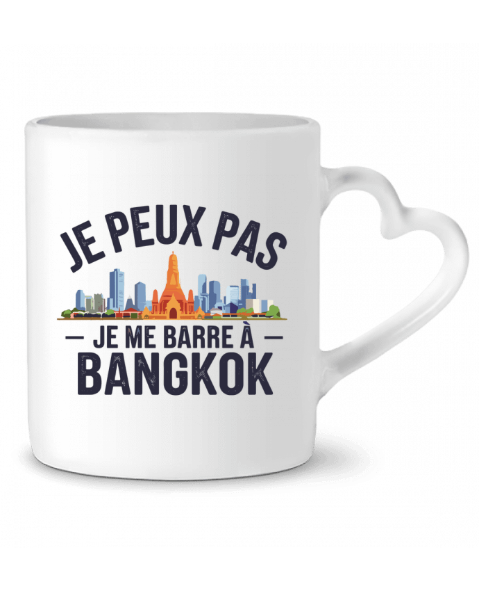 Mug coeur je peux pas je me barre à Bangkok par bwilfy