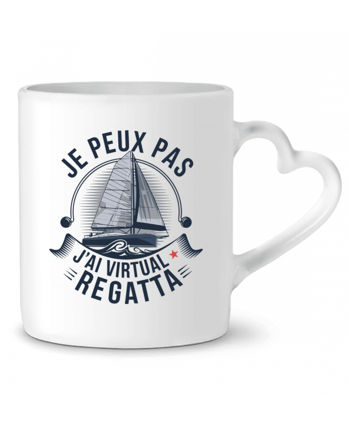 Mug coeur je peux pas j'ai virtual regatta par bwilfy