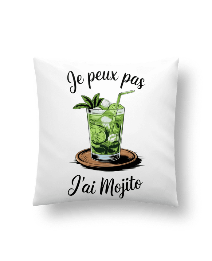 Coussin je peux pas j'ai mojito par bwilfy