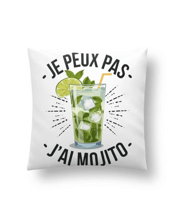 Coussin je peux pas j'ai mojito par bwilfy