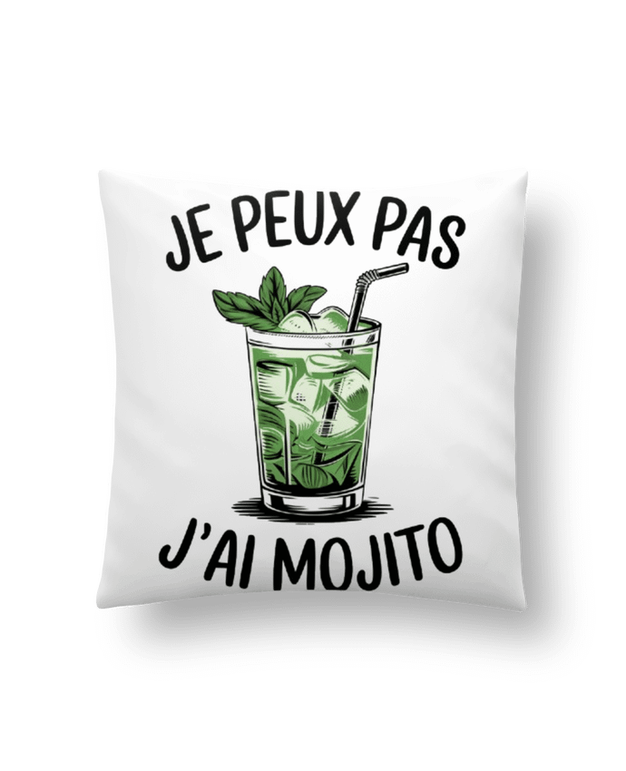 Coussin je peux pas j'ai mojito par bwilfy