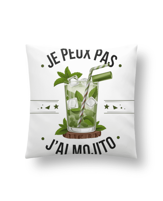 Coussin je peux pas j'ai mojito par bwilfy