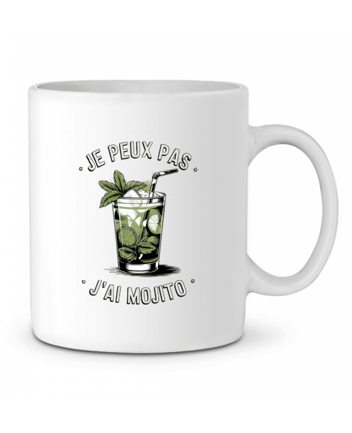 Mug  je peux pas j'ai mojito par bwilfy