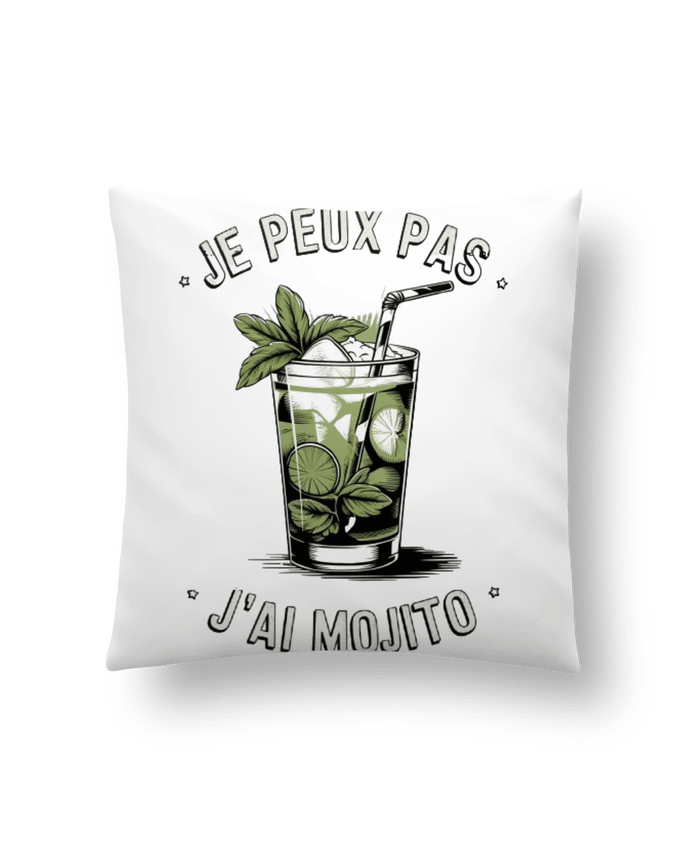 Coussin je peux pas j'ai mojito par bwilfy