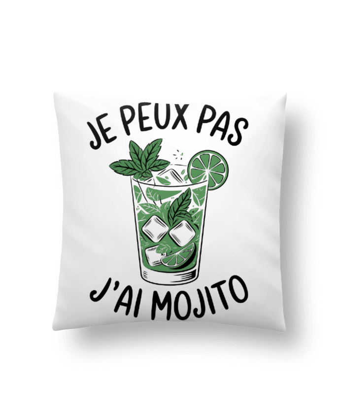Coussin je peux pas j'ai mojito par bwilfy