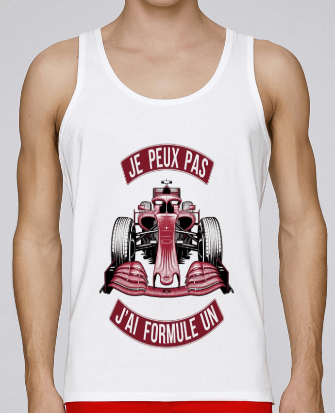 Débardeur homme je peux pas j'ai formule un par bwilfy 100% coton bio