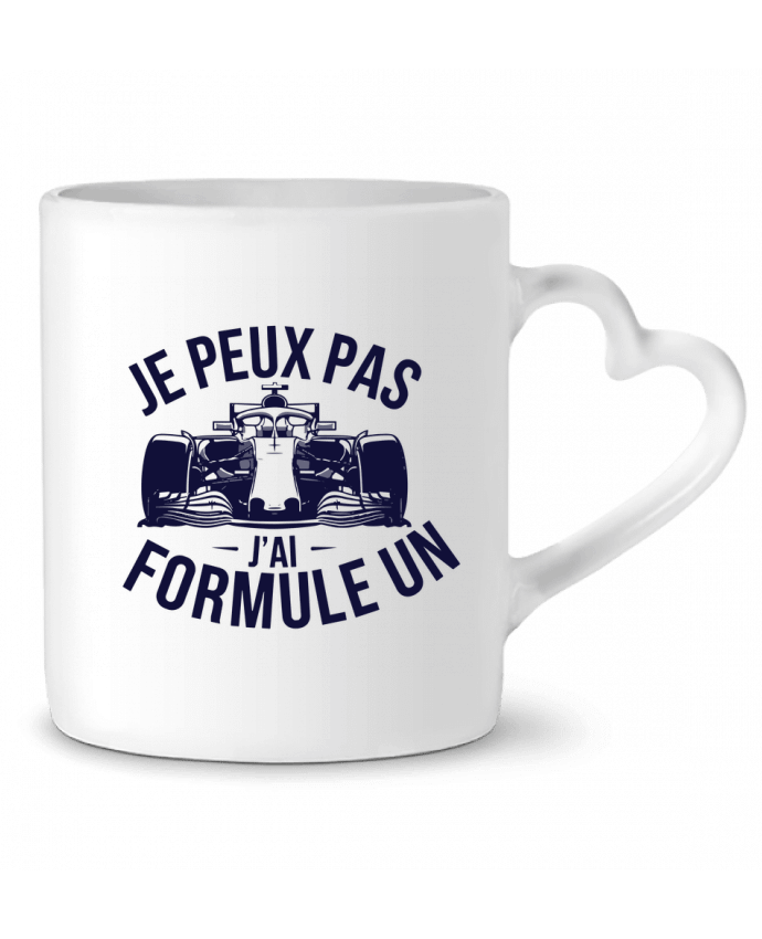 Mug coeur je peux pas j'ai formule 1 par bwilfy