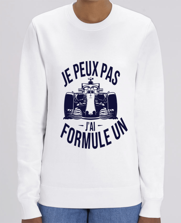 Sweat-shirt je peux pas j'ai formule 1 Par bwilfy