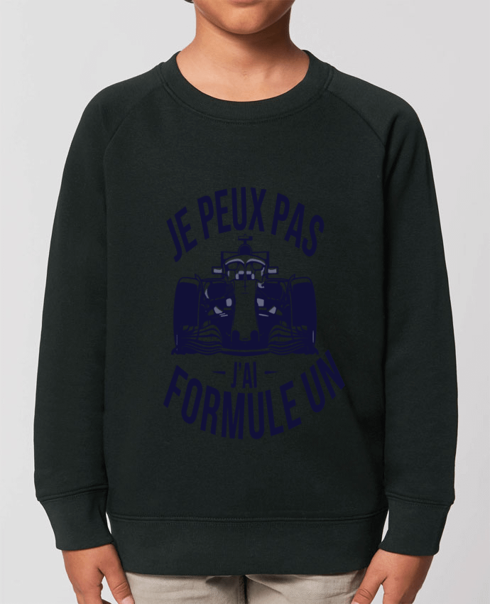 Sweat-shirt enfant je peux pas j'ai formule 1 Par  bwilfy