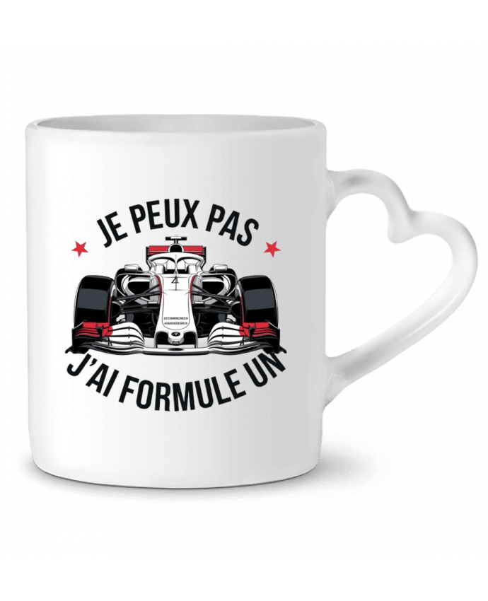 Mug coeur je peux pas j'ai formule 1 par bwilfy