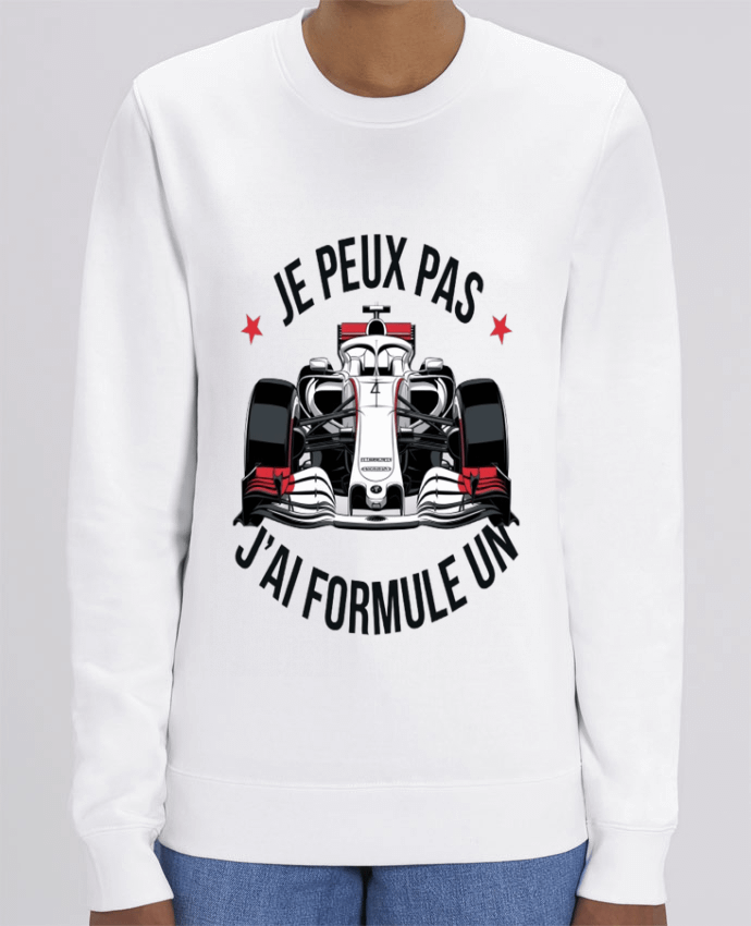 Sweat-shirt je peux pas j'ai formule 1 Par bwilfy