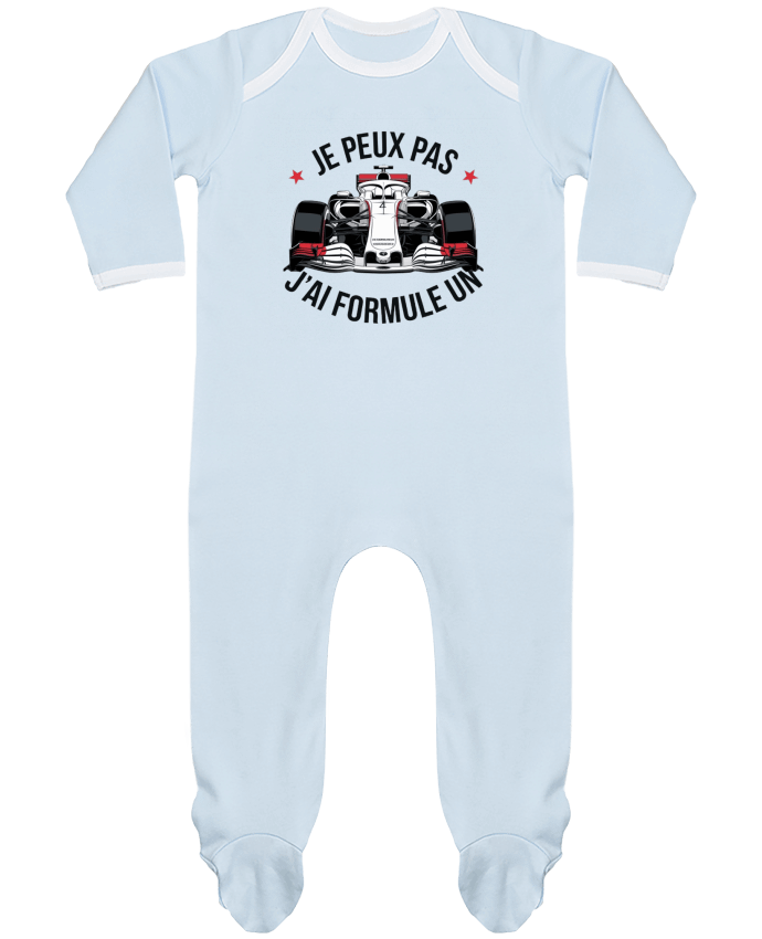 Body Pyjama Bébé je peux pas j'ai formule 1 par bwilfy