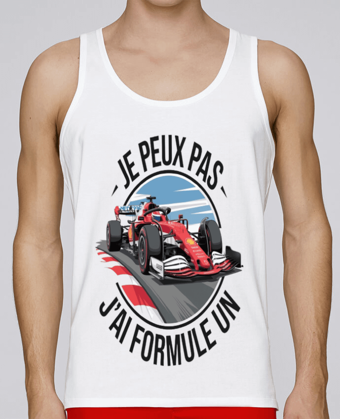 Débardeur homme je peux pas j'ai formule un par bwilfy 100% coton bio
