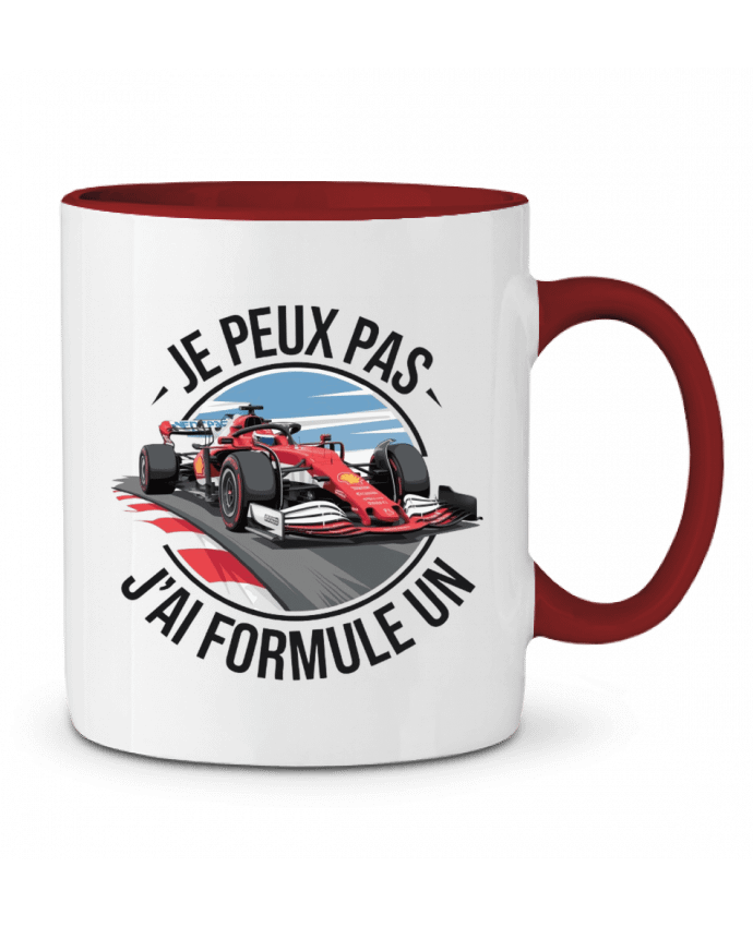 Mug bicolore je peux pas j'ai formule un bwilfy