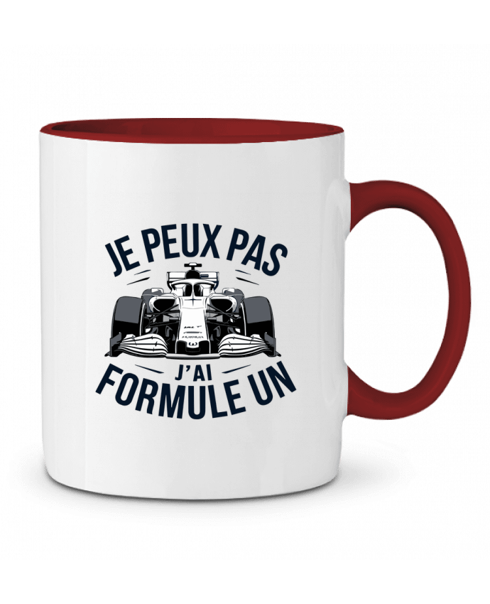 Mug bicolore je peux pas j'ai formule un bwilfy