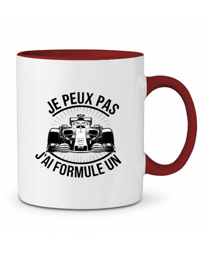 Mug bicolore je peux pas j'ai formule un bwilfy