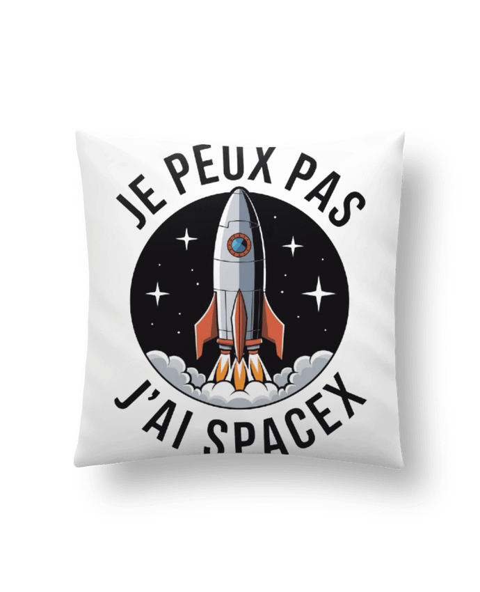 Coussin je peux pas j'ai spaces par bwilfy
