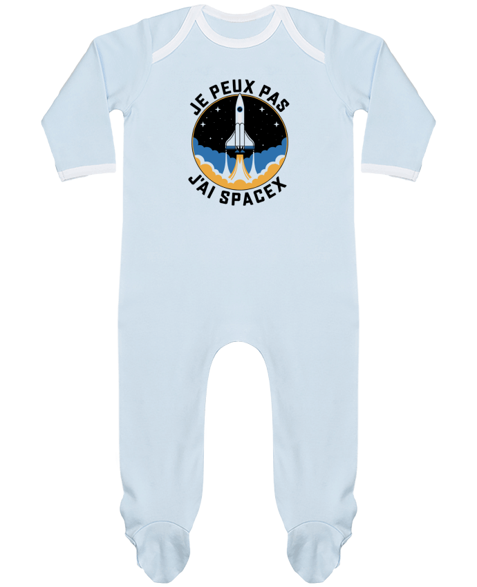 Body Pyjama Bébé je peux pas j'ai spacex par bwilfy