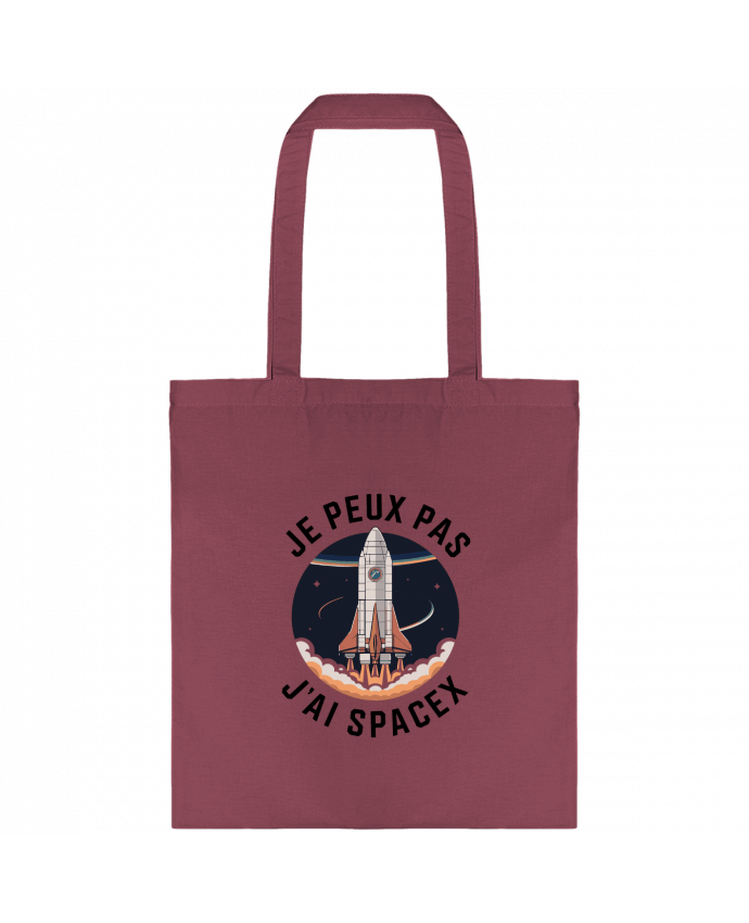 Tote-bag je peux pas j'ai spacex par bwilfy