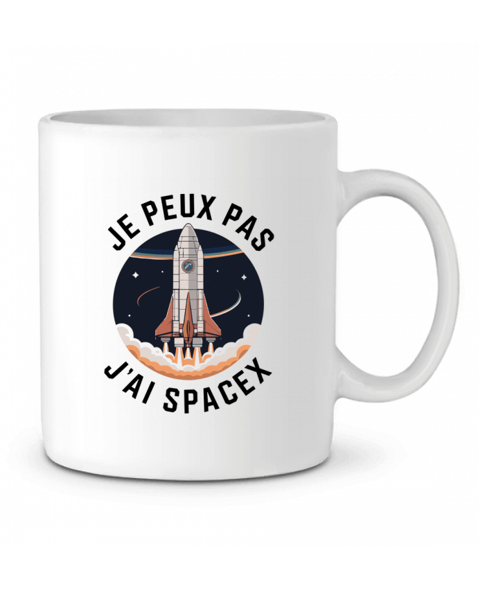 Mug  je peux pas j'ai spacex par bwilfy