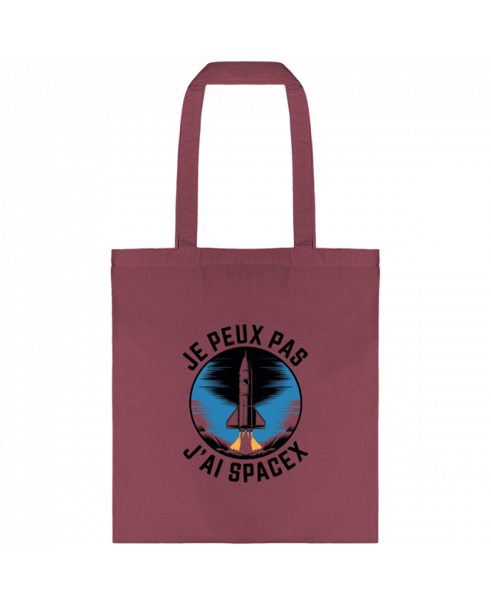 Tote-bag je peux pas j'ai spacex par bwilfy