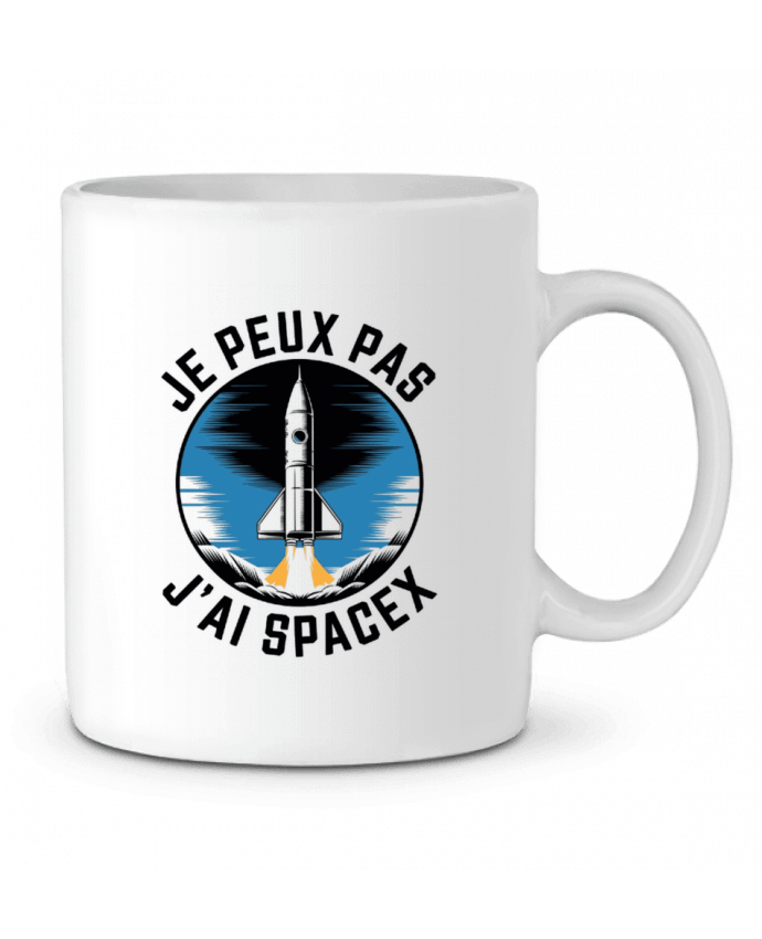 Mug  je peux pas j'ai spacex par bwilfy