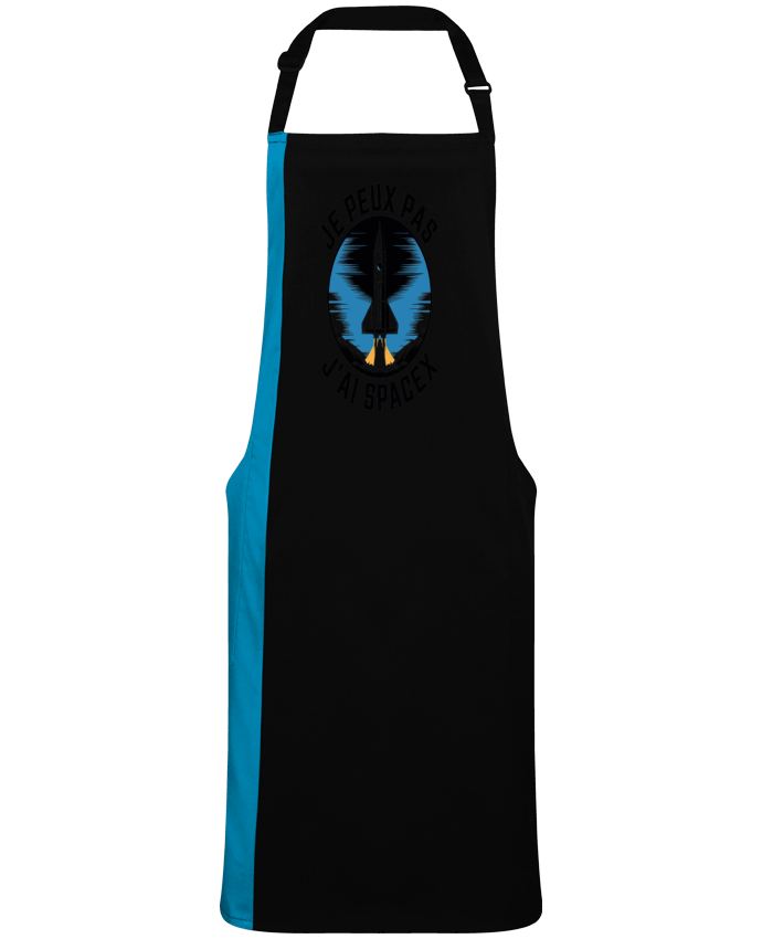 Tablier bicolore je peux pas j'ai spacex par  bwilfy
