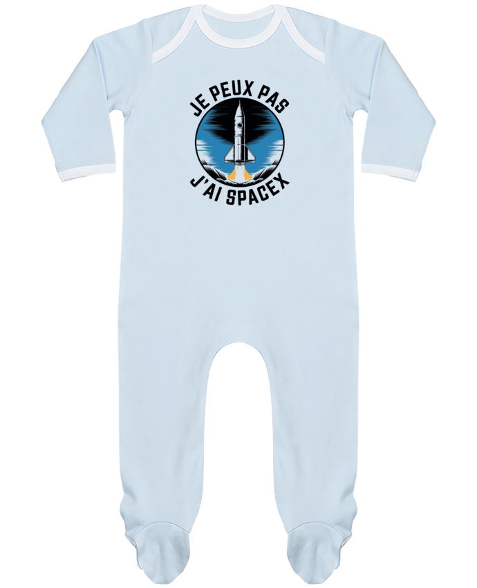 Body Pyjama Bébé je peux pas j'ai spacex par bwilfy