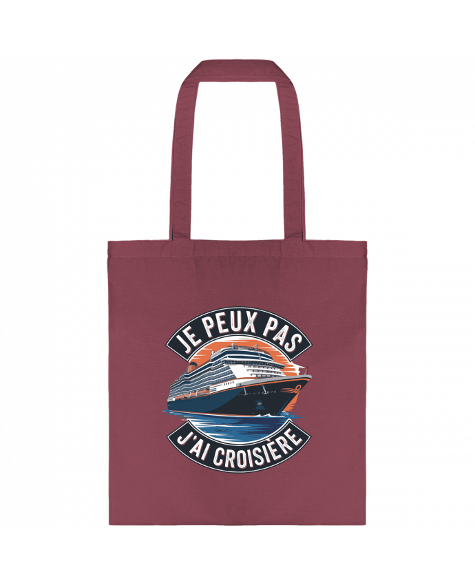 Tote-bag je peux pas j'ai croisière par bwilfy