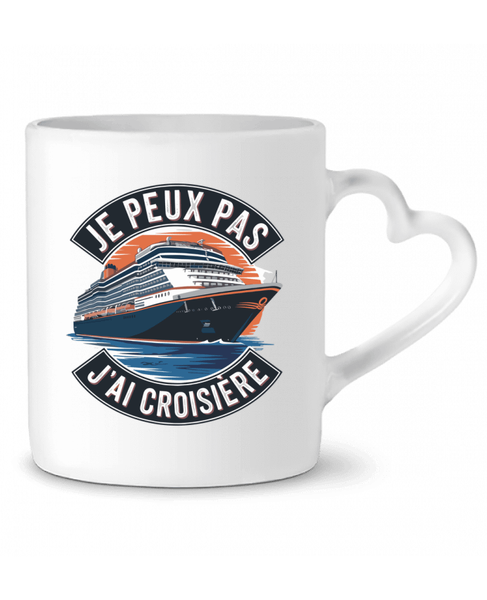 Mug coeur je peux pas j'ai croisière par bwilfy