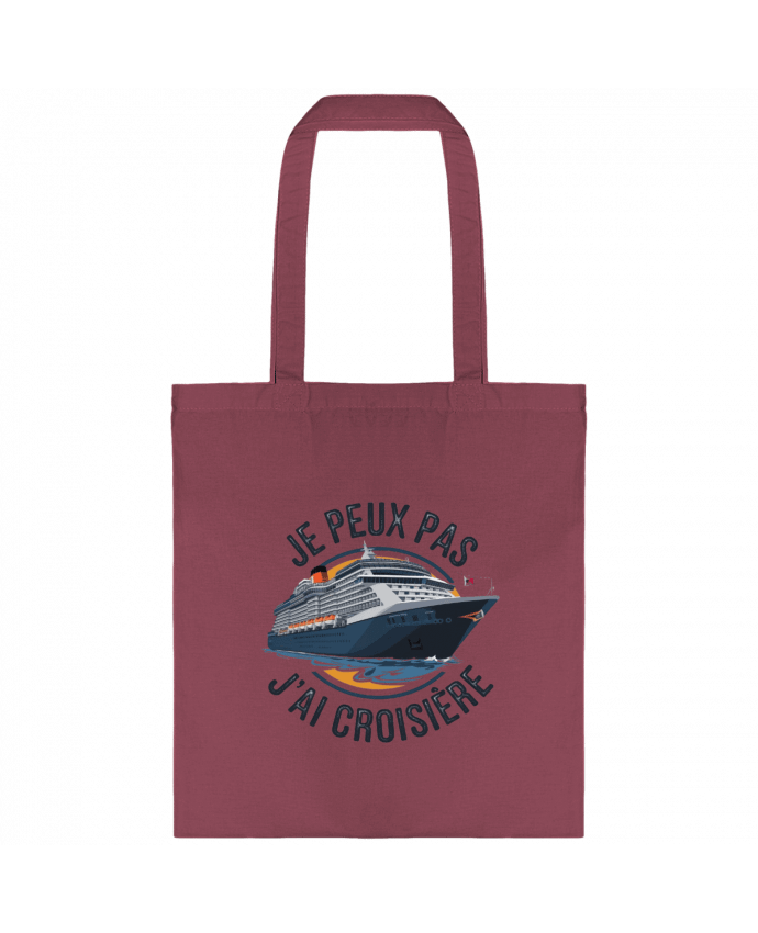 Tote-bag je peux pas j'ai croisière par bwilfy