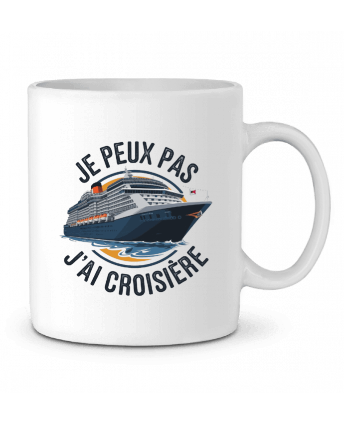 Mug  je peux pas j'ai croisière par bwilfy
