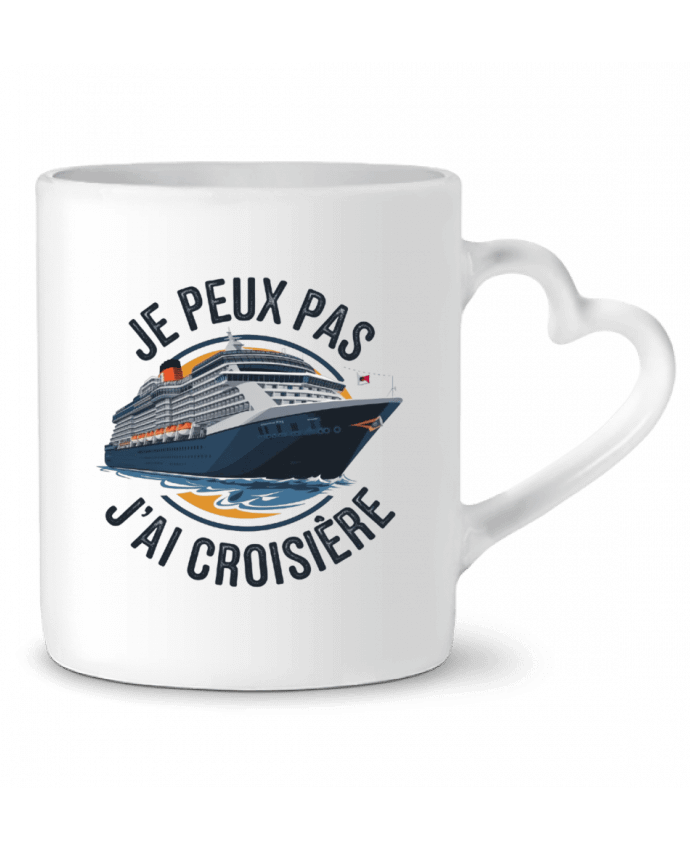 Mug coeur je peux pas j'ai croisière par bwilfy