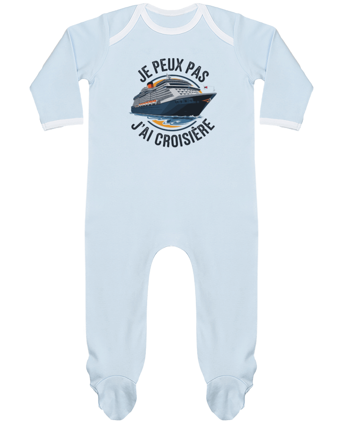 Body Pyjama Bébé je peux pas j'ai croisière par bwilfy