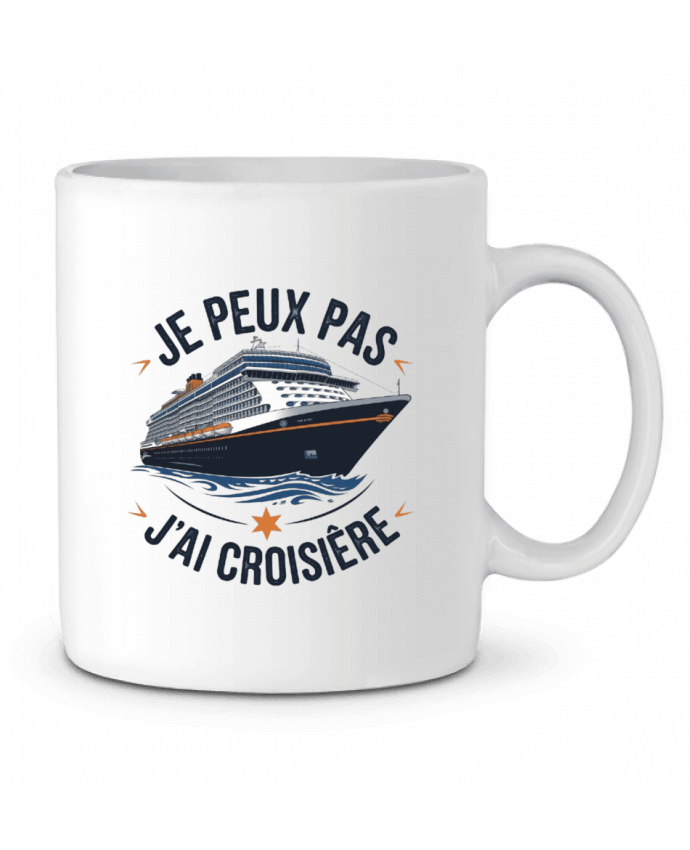 Mug  je peux pas j'ai croisière par bwilfy