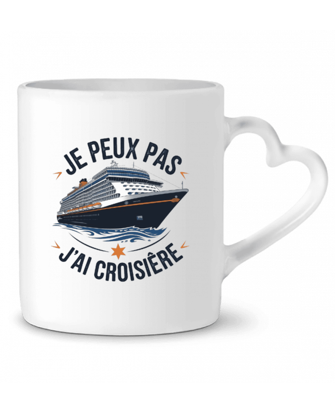 Mug coeur je peux pas j'ai croisière par bwilfy