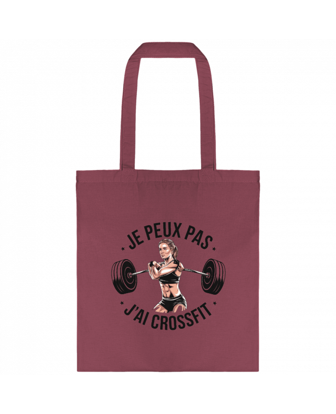 Tote-bag je peux pas j'ai crossfit par bwilfy