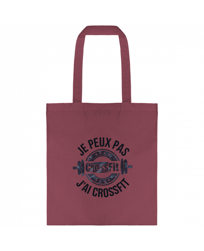 Tote-bag je peux pas j'ai crossfit par bwilfy