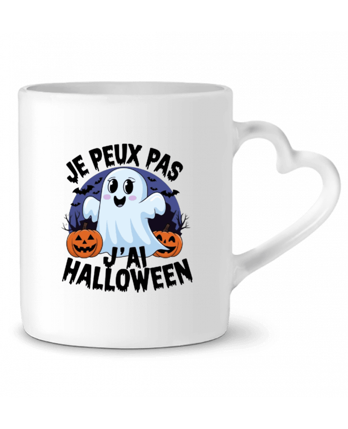 Mug coeur je peux pas j'ai halloween par bwilfy