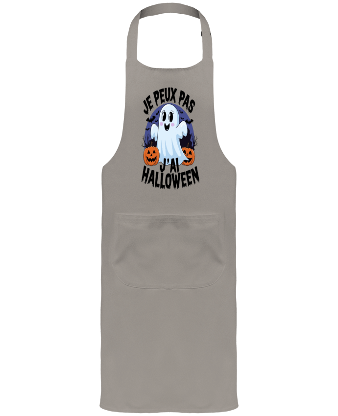 Tablier avec poches je peux pas j'ai halloween par bwilfy