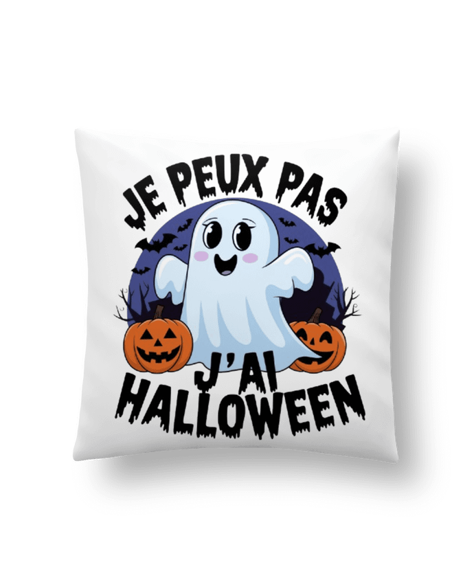 Coussin je peux pas j'ai halloween par bwilfy