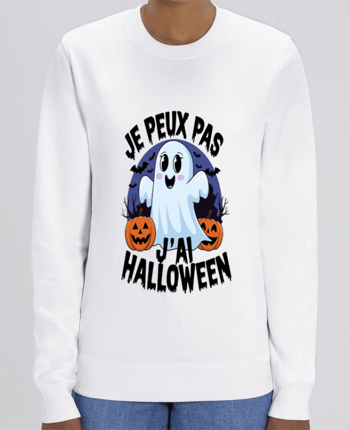 Sweat-shirt je peux pas j'ai halloween Par bwilfy