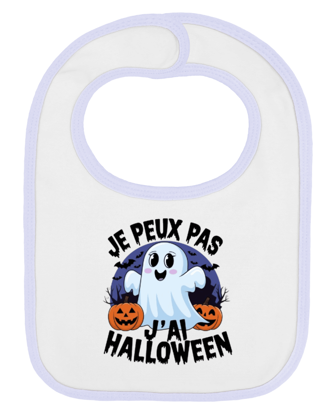 Bavoir bébé uni je peux pas j'ai halloween par bwilfy