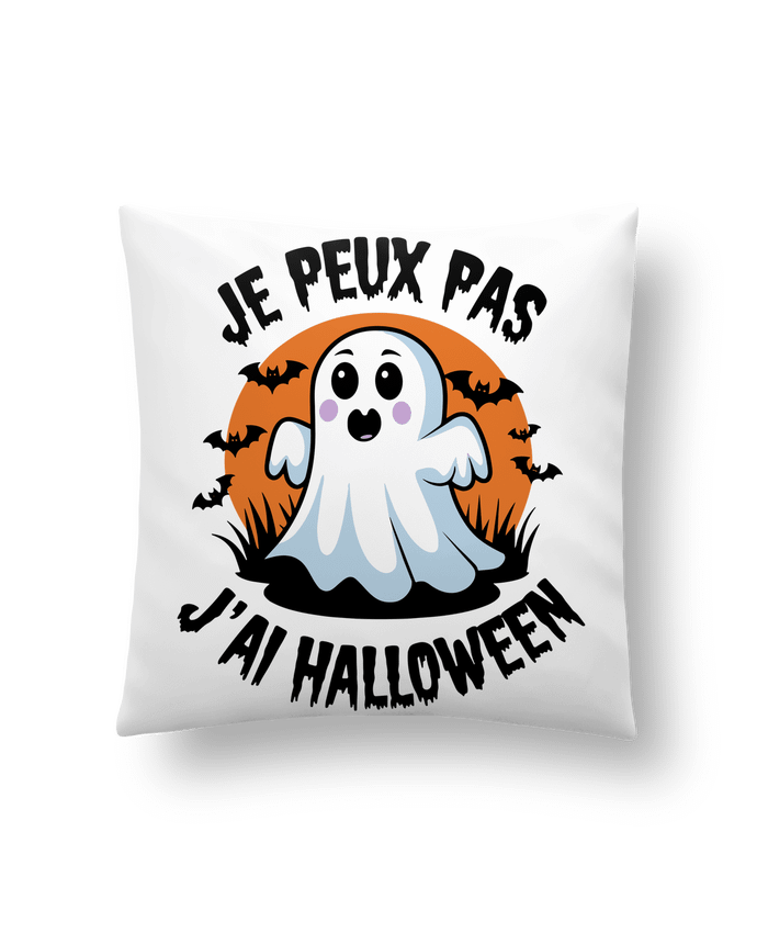 Coussin je peux pas j'ai halloween par bwilfy