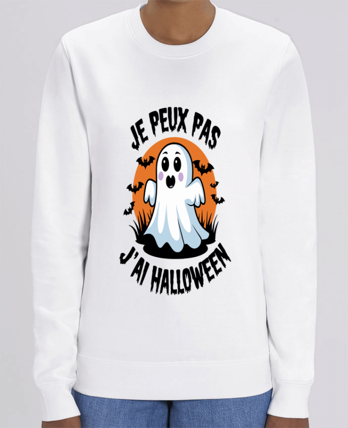 Sweat-shirt je peux pas j'ai halloween Par bwilfy
