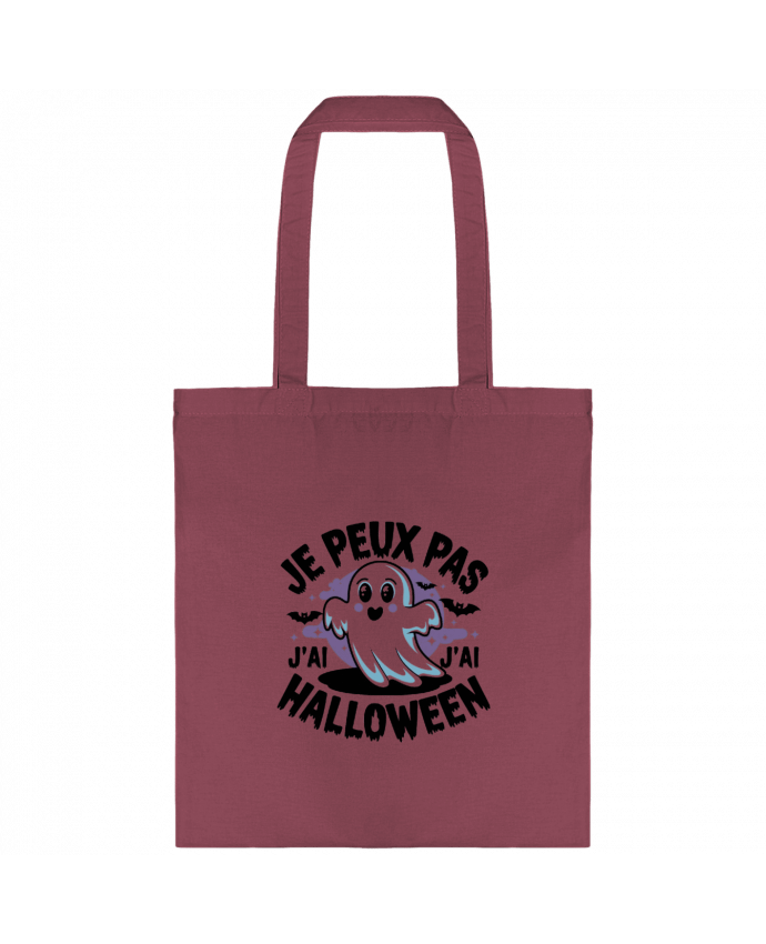 Tote-bag je peux pas j'ai halloween par bwilfy