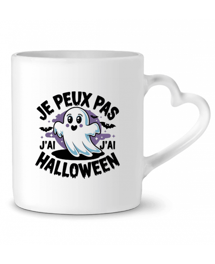 Mug coeur je peux pas j'ai halloween par bwilfy