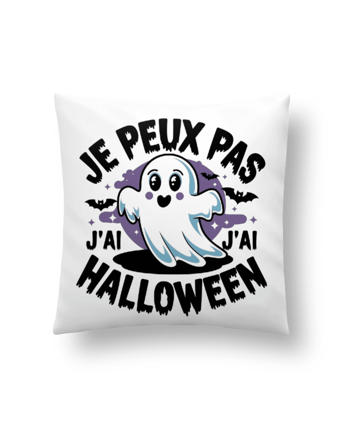 Coussin je peux pas j'ai halloween par bwilfy