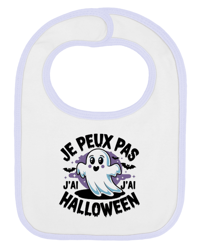 Bavoir bébé uni je peux pas j'ai halloween par bwilfy